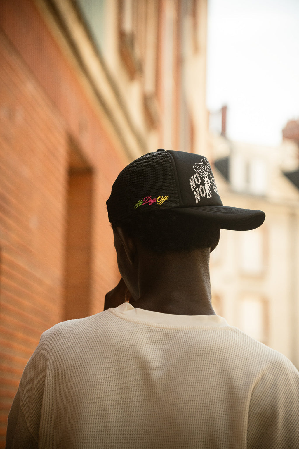 GRND Casquette "No Days Off". Noir