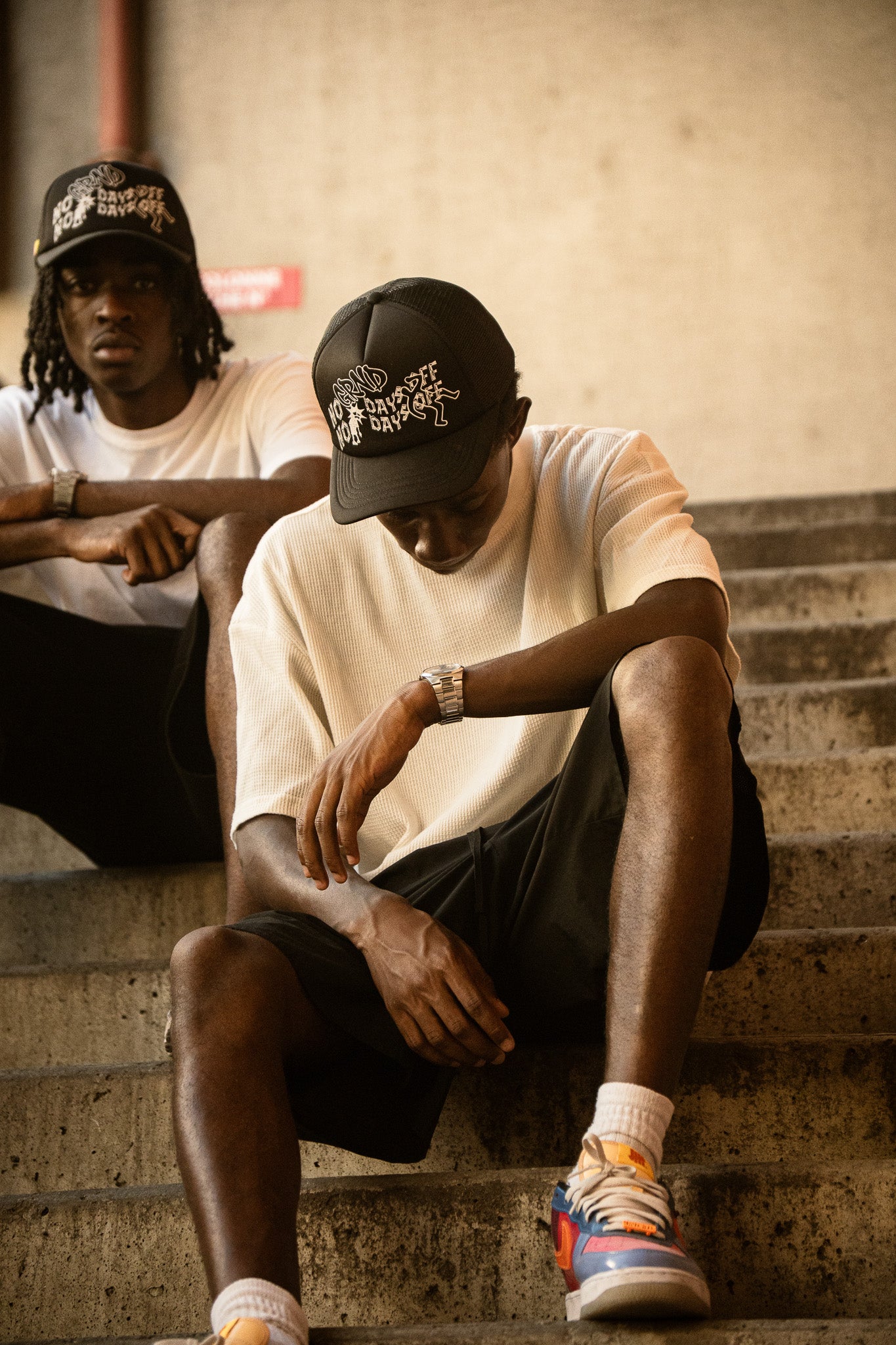 GRND Casquette "No Days Off". Noir