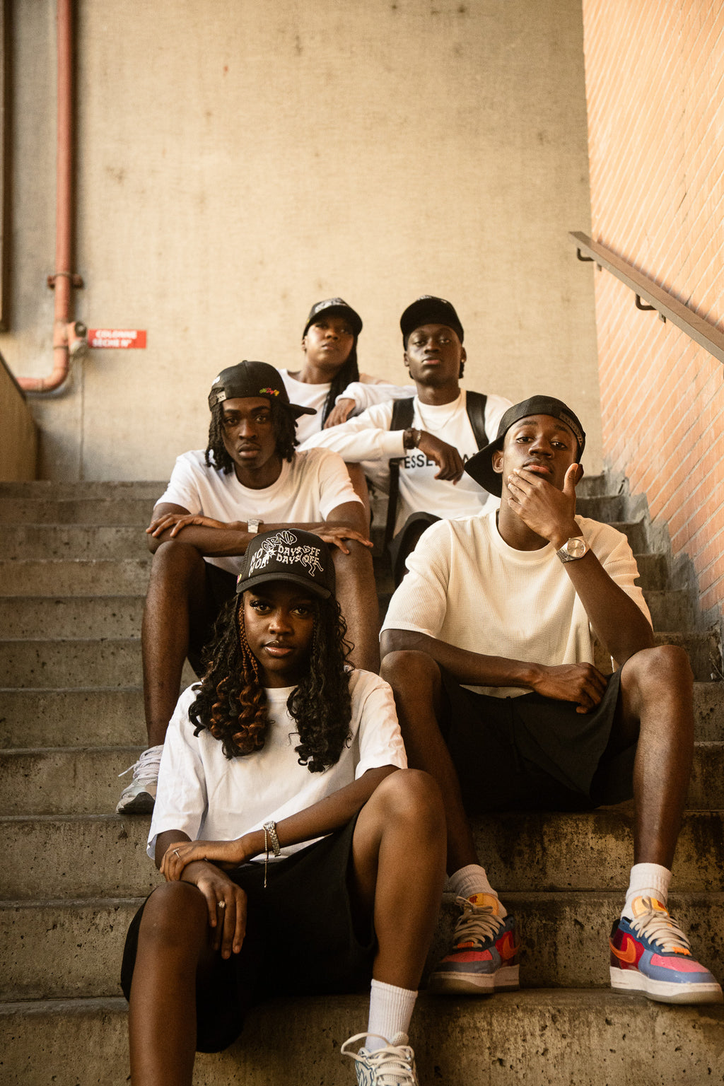 GRND Casquette "No Days Off". Noir